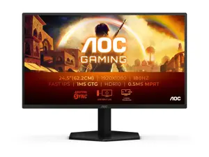 AOC G4 25G42E computer monitor 62.2 cm (24.5") 1920 x 1080 pixels Full HD LED Black, Red