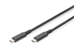 DIGITUS USB 4.0 jungiamasis kabelis nuo C tipo iki C tipo maks. skiriamoji geba 8K/30Hz PD 3.0 40Gb…