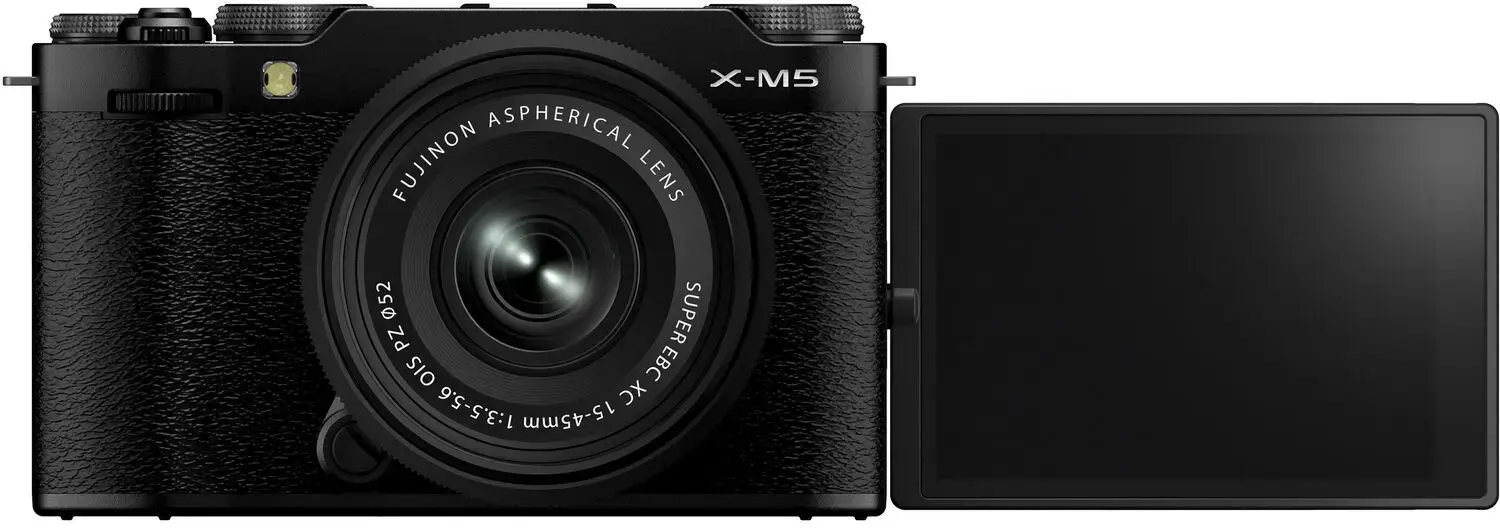 Fujifilm X-M5 + 15-45mm, black