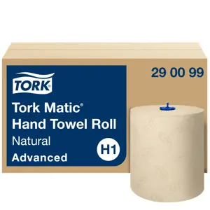 Natūralių popierinių rankšluosčių ritinys TORK H1, Advanced, 150 m, 290099