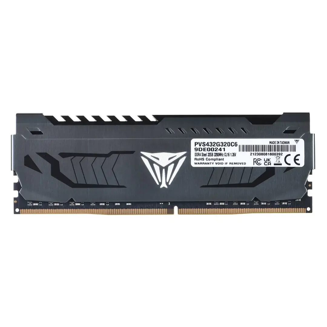PATRIOT Viper Steel 32GB DDR4 3200MHz DIMM CL16-16-18-20 1.35V