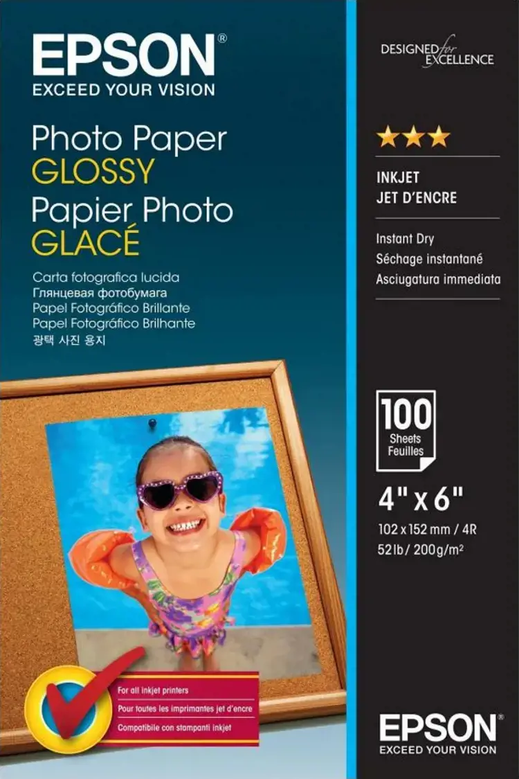 Blizgus Fotopopierius Epson, 200 g/m², 100 psl.
