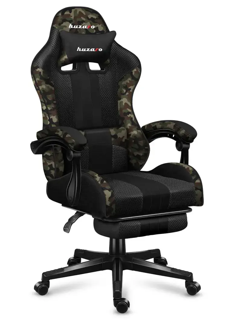 "HUZARO FORCE 4.7 CAMO" TINKLINĖ ŽAIDIMŲ KĖDĖ