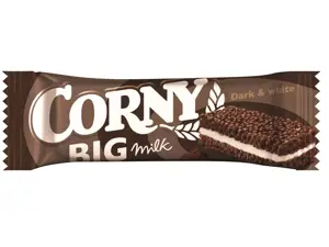 CORNY BIG MILK baton. su pertepimu Dark/White, 40g