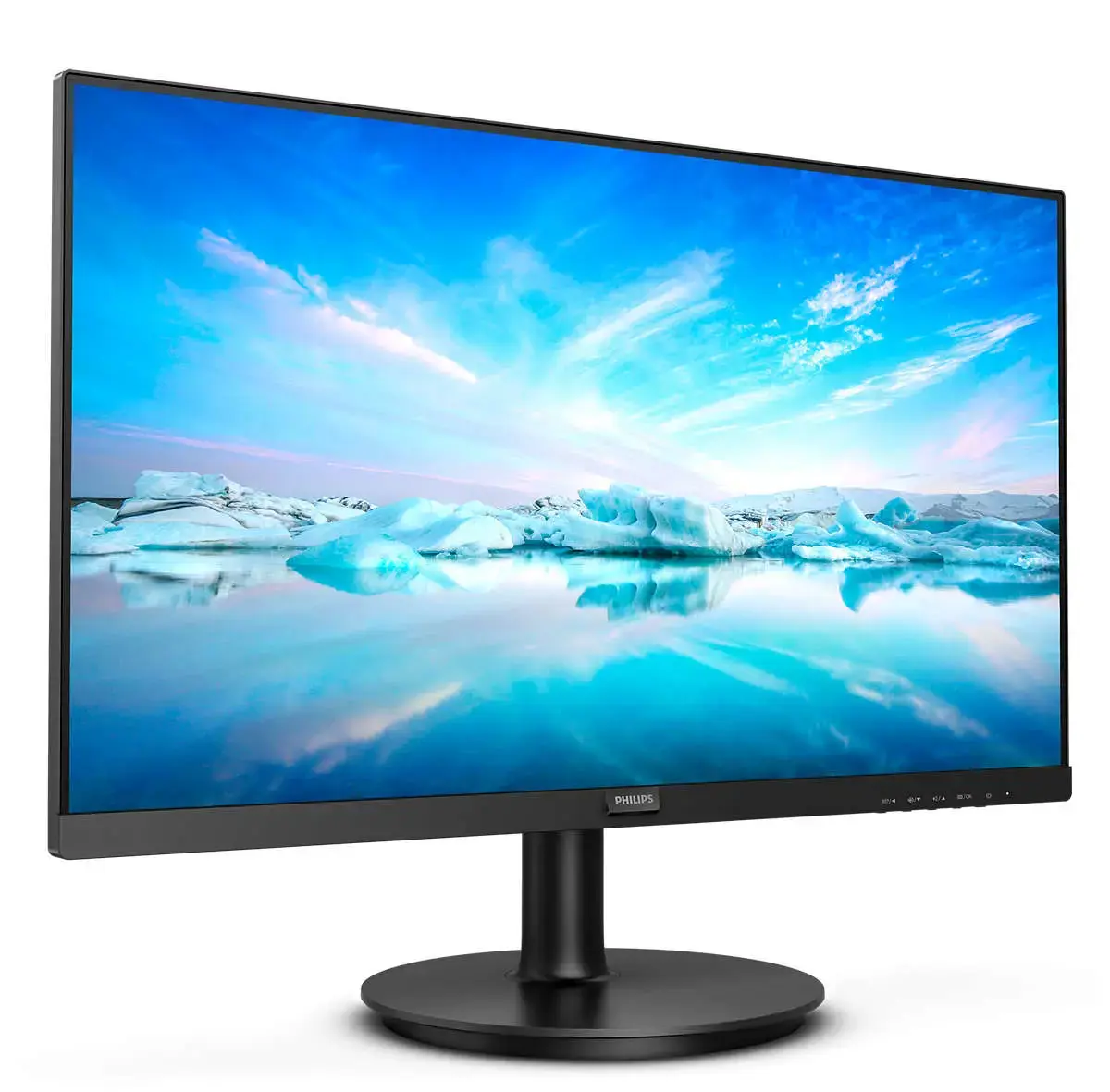 Monitorius Philips V Line 222V8LA/00, 54.6 cm (21.5"), 1920 x 1080 pixels, Full HD, LCD, 4 ms, Black