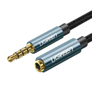 Ugreen adapter cable extension AUX mini jack 3.5 mm 1.5m blue (AV118)