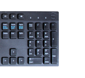 "Dell" | Juoda | KB216 | Daugialypė terpė | Laidinis ryšys | JAV | Juoda | Lietuvių kalba | Skaičių klaviatūra