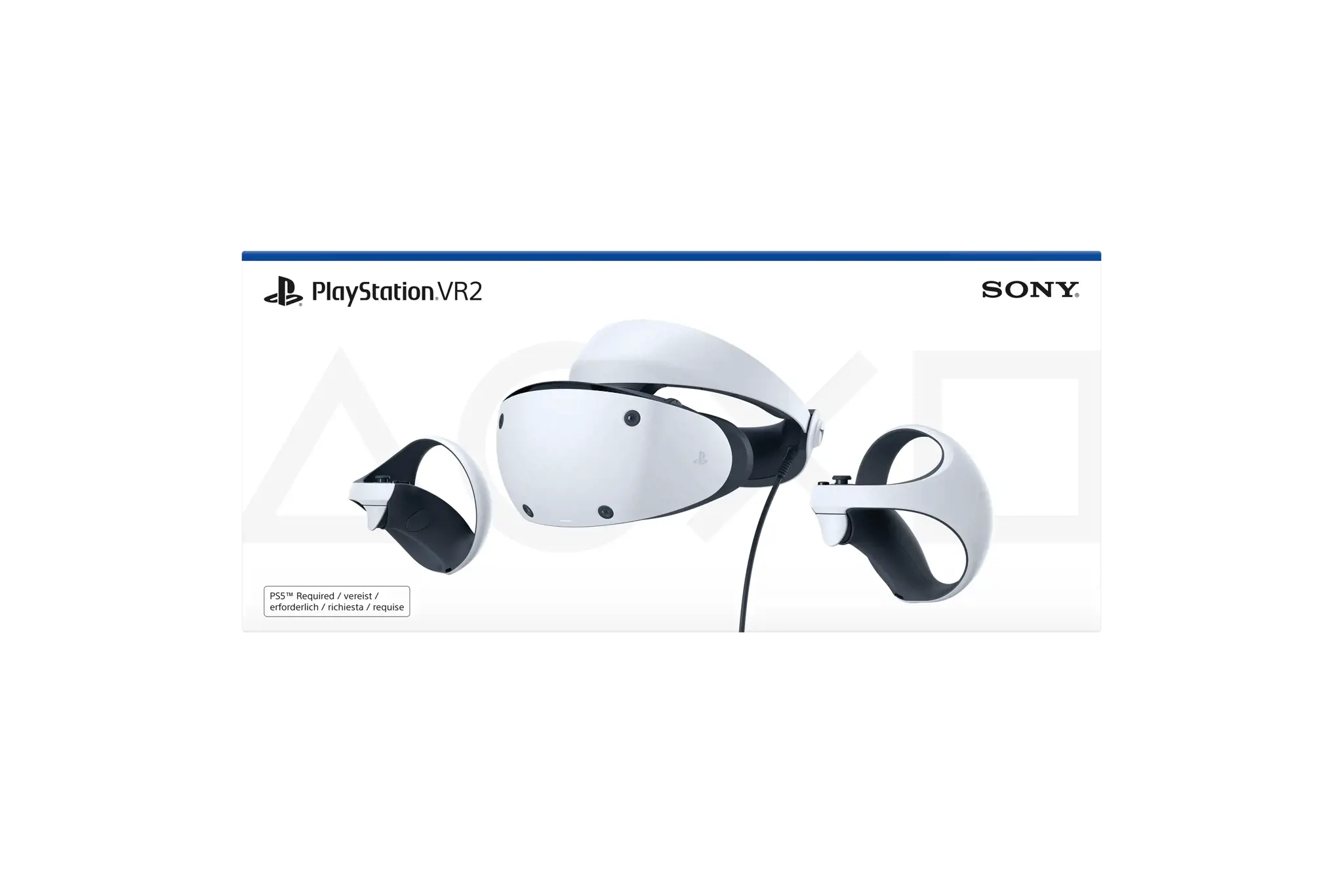 "Sony PlayStation VR2", specialus ant galvos montuojamas ekranas, juodas, baltas, 110°, vienspalvis, OLED, 2000 x 2040 taškų