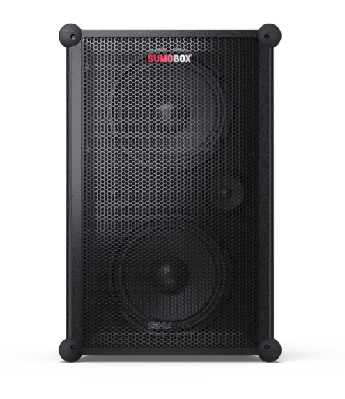 "Sharp SumoBox CP-LS200" didelio našumo nešiojamasis garsiakalbis