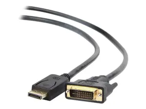 GEMBIRD CC-DPM-DVIM-1M Gembird kabelis Displayport (M) - > DVI-D (24+1) 1m