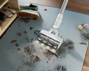 Bissell Stick Vacuum | PowerClean | Cordless operating | 200 W | Operating time (max) 40 min | Warm White/Gray/Sparkling Silver