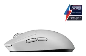 LOGITECH G PRO X SUPERLIGHT 2 LIGHTSPEED Gaming Mouse - WHITE - 2.4GHZ - EER2