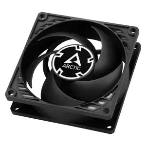 ARCTIC P8 Max - High-Performance 80 mm PWM Fan, Fan, 8 cm, 0.6 sone, 40 cfm, 67.96 m³/h, Black