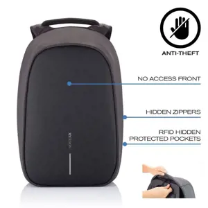XD DESIGN KUPRINĖ NUO VAGYSTĖS BOBBY HERO SMALL BLACK P/N: P705.701