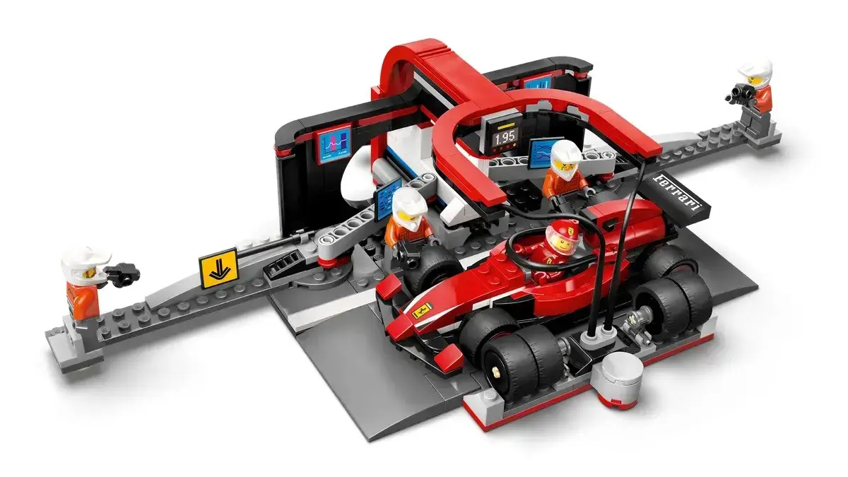 LEGO CITY 60443 F1 - Pit Stop & Pit Crew with Ferrari Car