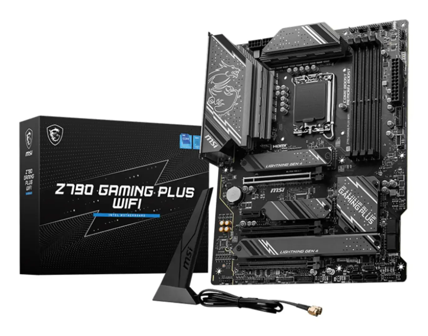 MSI Z790 GAMING PLUS WIFI, "Intel", LGA 1700, "Intel® Celeron®", "Intel® Pentium® Gold", LGA 1700, DDR5-SDRAM, 192 GB