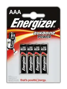 Energizer AAA/LR03, Alkaline Power, 4 pc(s)