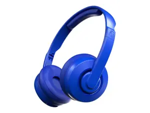 "Skullcandy" belaidės ausinės Cassette Wireless/Wired, On-Ear, mikrofonas, 3,5 mm, "Bluetooth", mėlynos spalvos