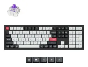 KEYBOARD WRL Q6 HE RGB/CARBON BLACK Q6H-M1 KEYCHRON