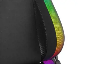 NATEC Genesis žaidimų kėdė Trit 500 RGB juoda