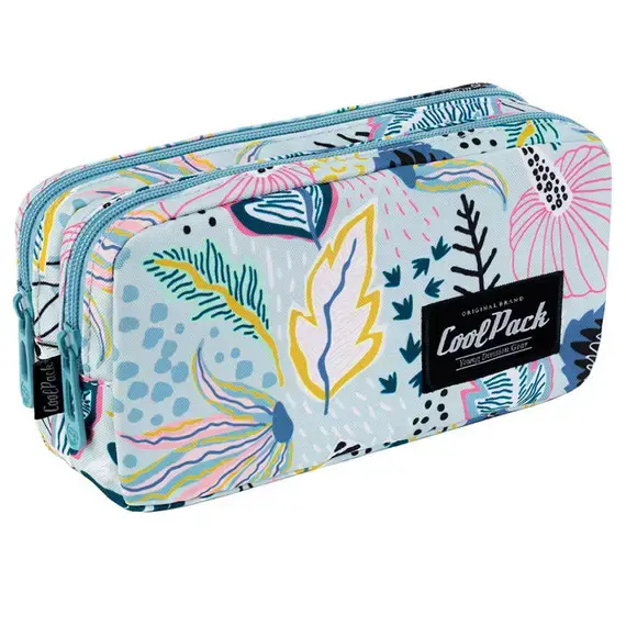 Penalas-pieštukinė su užtrauktukais CoolPack PRIMO DAVAO, dviejų skyrių
