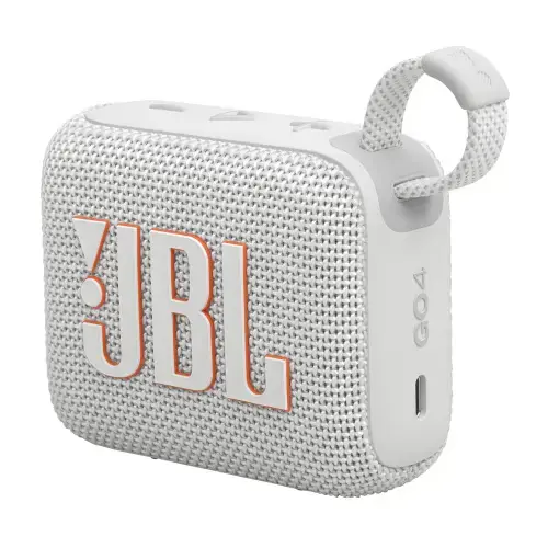 JBL Go 4 Nešiojama garso kolonėlė, Bluetooth, Balta