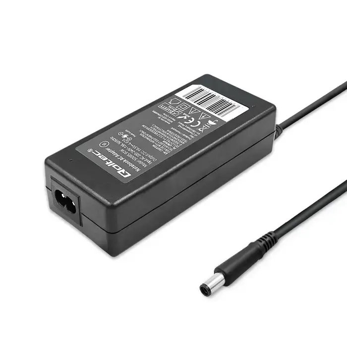 QOLTEC 50085 Nešiojamojo kompiuterio kintamosios srovės maitinimo adapteris Qoltec Dell 90W 19.5V 4.62 A 7.4x5.0+pin