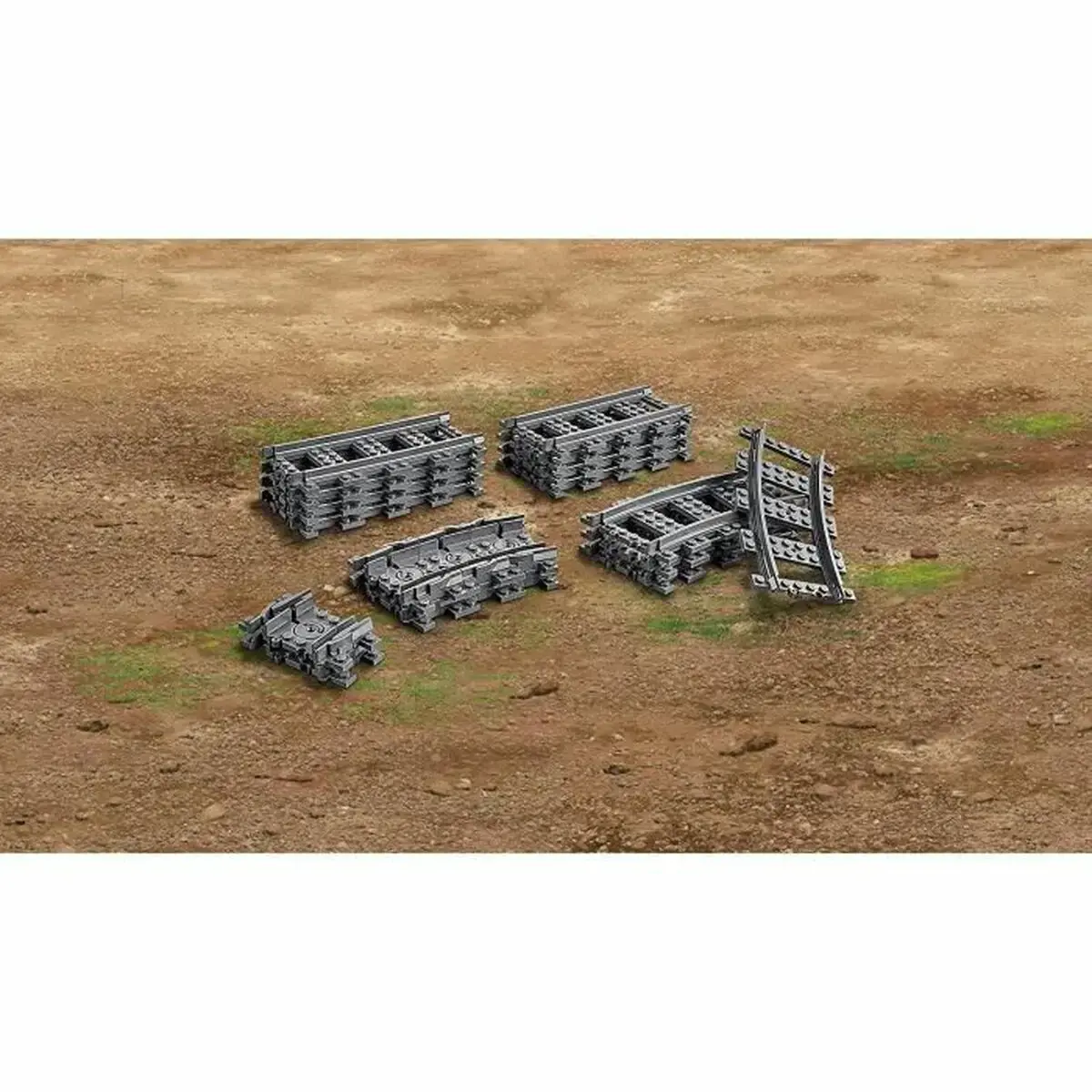Lego žaidimų rinkinys City 60205 Rail Pack, 20 vnt.