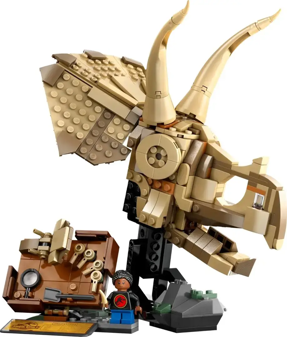 LEGO JURASSIC WORLD 76969 Dinosaur Fossils: Triceratops Skull