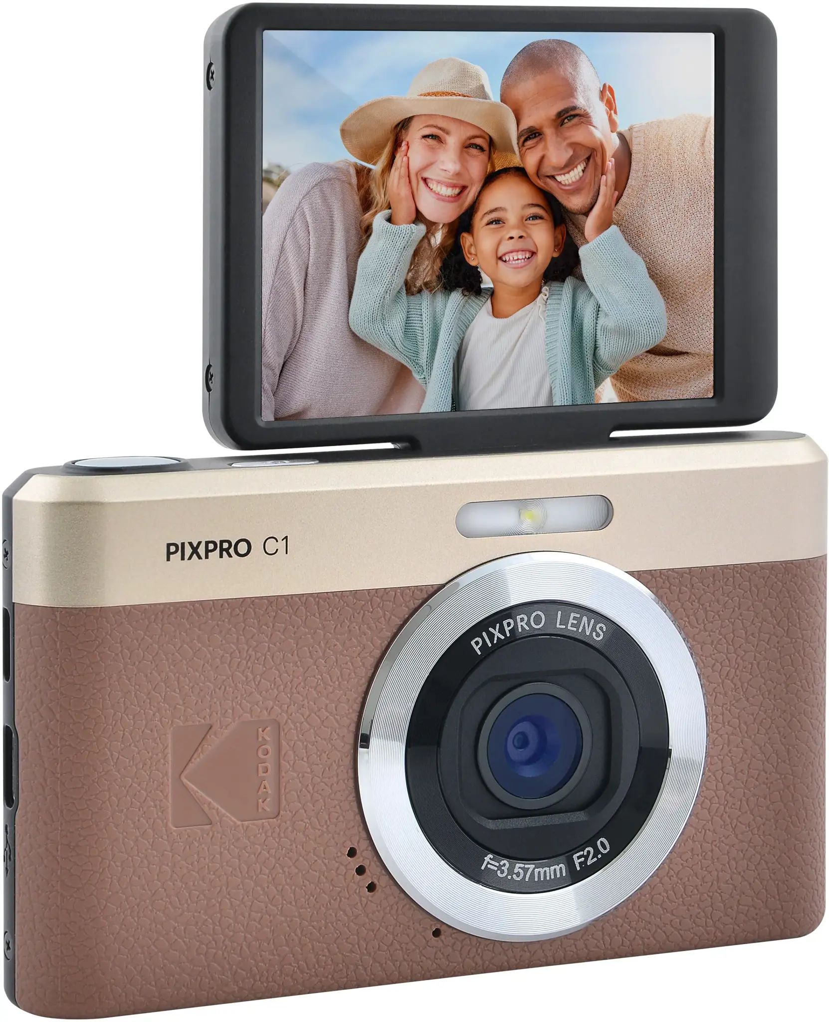 Kodak PixPro C1, brown