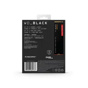SSD diskas WESTERN DIGITAL Black SN850X 4 TB, M.2, PCI Express 4.0