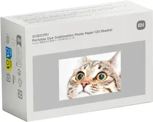 Xiaomi Portable Dye-Sublimation Photo Paper (20 Sheets) | Xiaomi