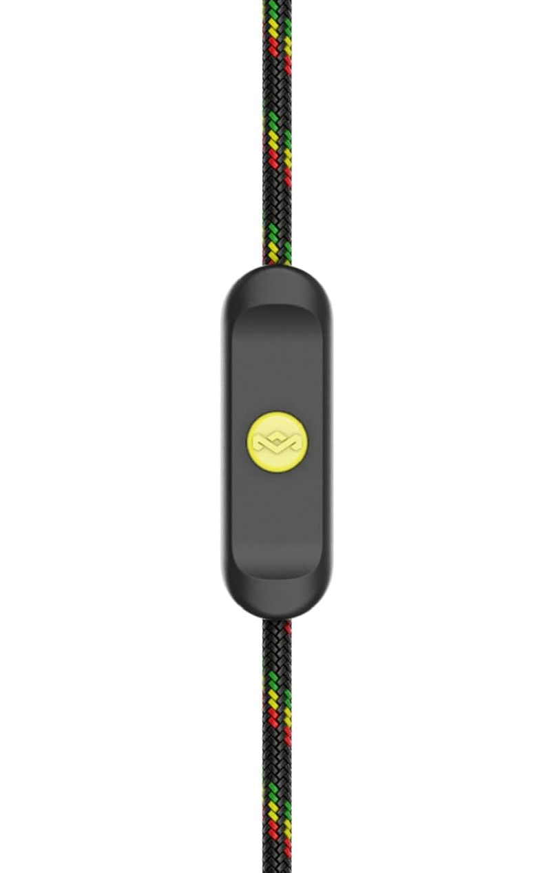 "Marley Smile Jamaica" ausinės, į ausis, laidinės, su mikrofonu, Rasta