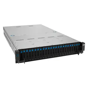 ASUS RS521A-E12-RS24U Socket SP5 Rack (2U) Black, Silver