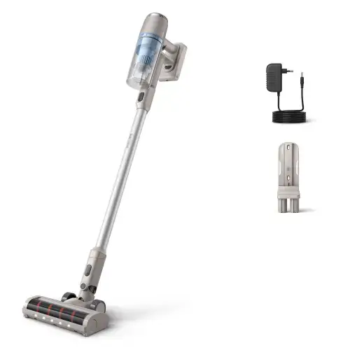 Philips 2000 series XC2011/01, Stick vacuum, Bagless, Blue, Grey, Rectangular, Dry, Cyclonic