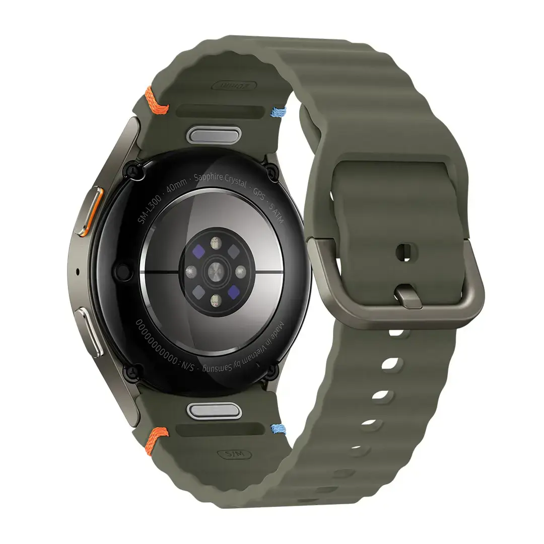 Samsung Galaxy Watch7, 3.3 cm (1.3"), AMOLED, Touchscreen, Wi-Fi, GPS (satellite), 28.8 g