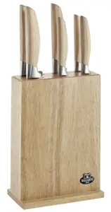BALLARINI "Tevere" 7 vnt. peilių ir stalo įrankių blokų rinkinys