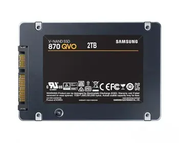 SSD diskas Samsung 870 QVO 2 TB, 2.5", Serial ATA III
