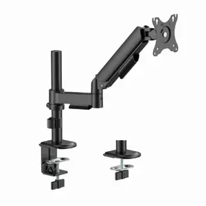 Gembird MA-DA1P-02 Adjustable desk display mounting arm, 17”-32”, black