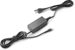HP 45W USB-C LC maitinimo adapteris, nešiojamojo kompiuterio, 45 W, 94 mm, 40 mm, 26,5 mm, 192,5 g
