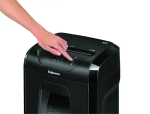 Fellowes Powershred 12C, Cross shredding, 22.5 cm, 4 x 40 mm, 19 L, 255 sheets, 2000 mm/min