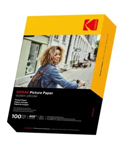"Kodak Picture Paper" 230 g 11,8 milimetrų blizgus 4/6x100 (9891164)