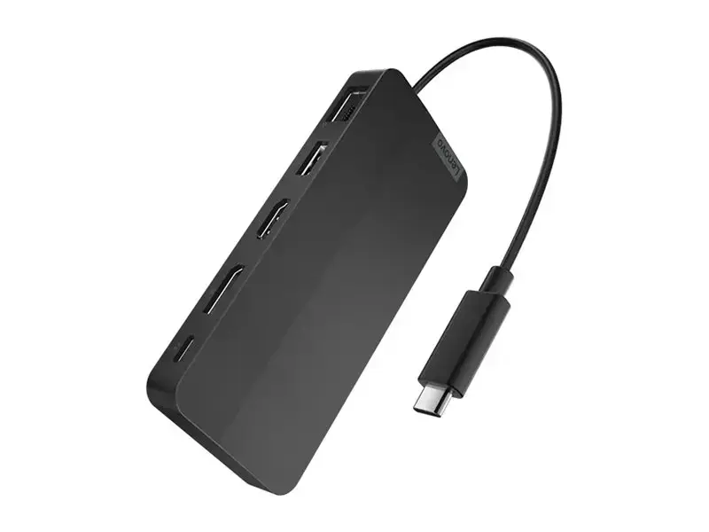 LENOVO USB-C DUAL DISPLAY TRAVEL DOCK W/O ADAPTER