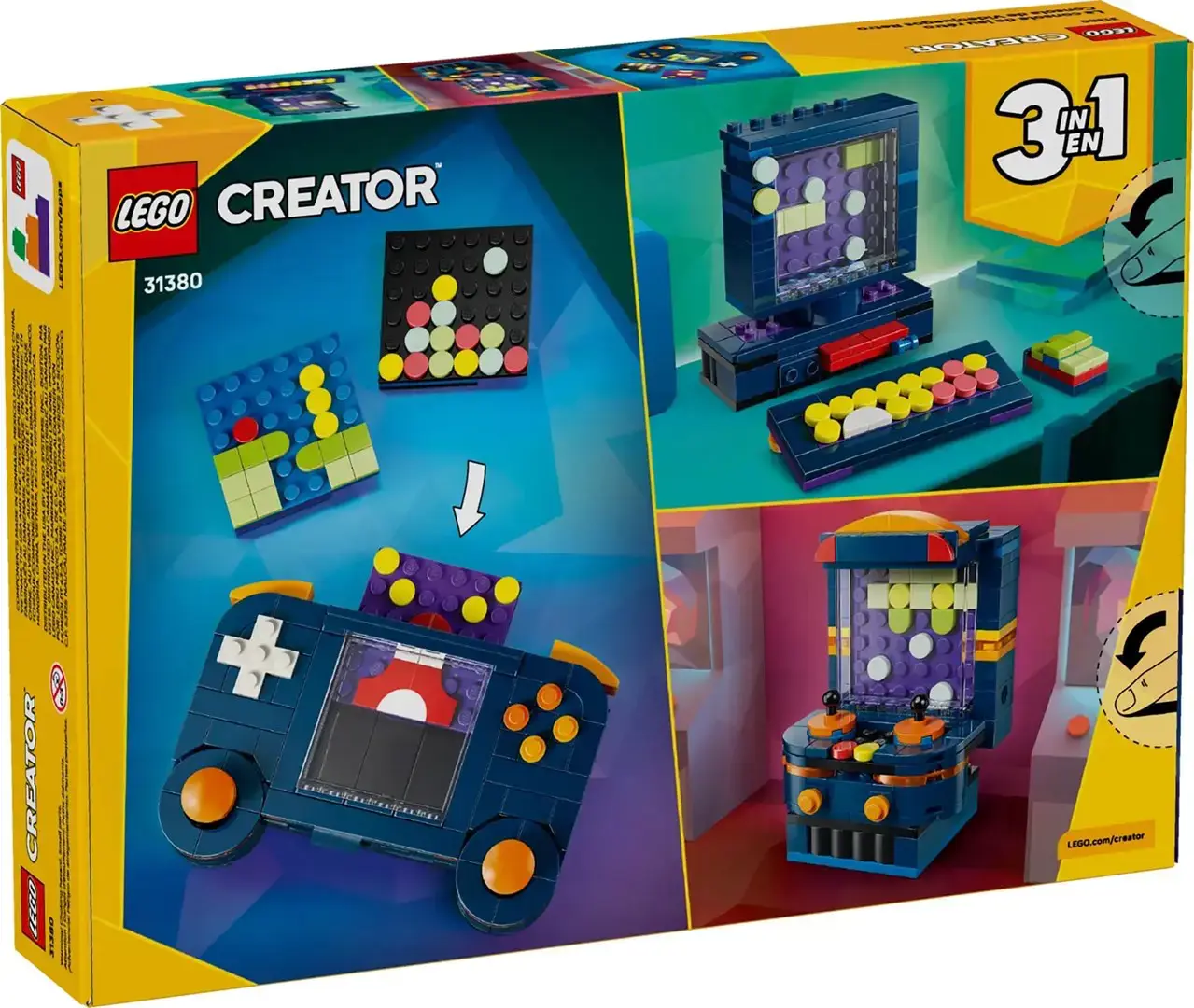 LEGO CREATOR 3 IN 1 31380 Retro Gaming Console