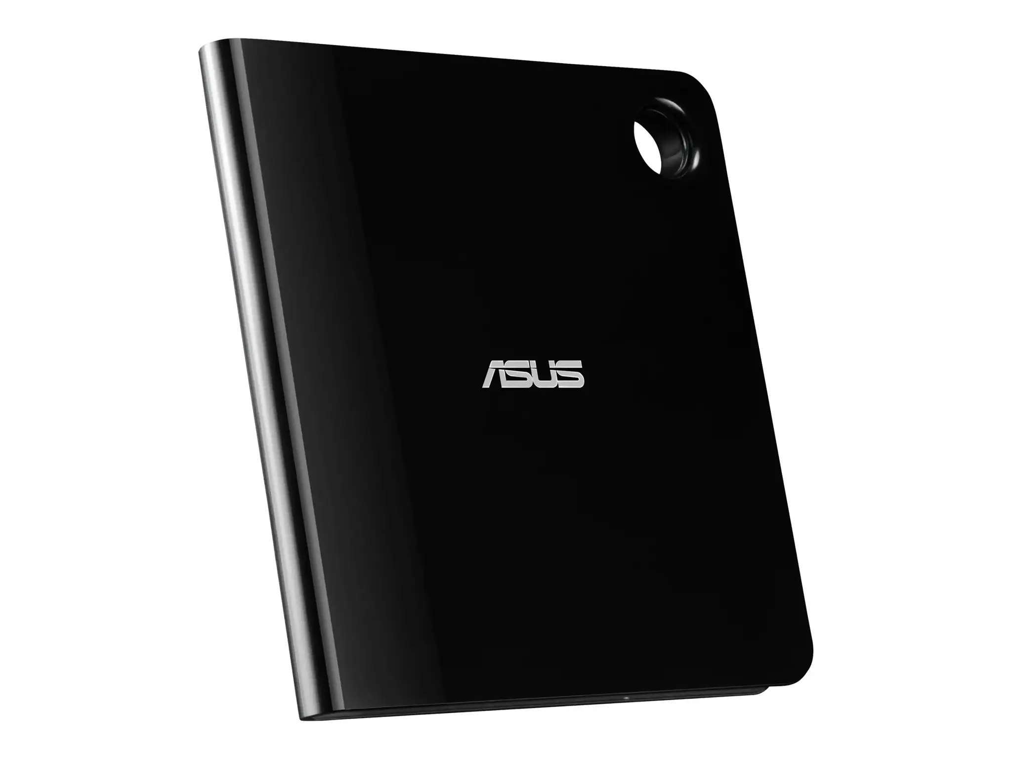 ASUS SBW-06D5H-U, juoda, sidabrinė, dėklas, stalinis / nešiojamasis kompiuteris, "Blu-Ray RW", USB 3.1 Gen 1, 80,120 mm