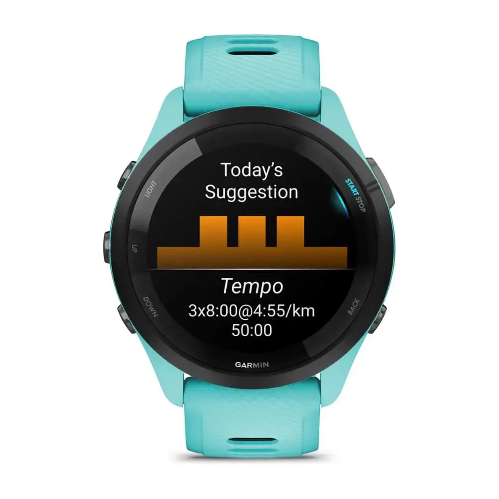 "Garmin Forerunner 265 Music", Aqua