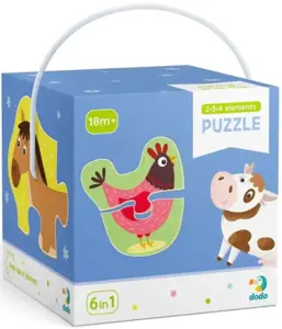 Dodo dėlionė Ūkio gyvūnai (6 dėlionės)