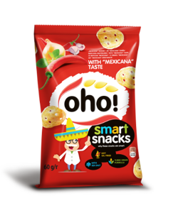 Traškučiai OHO, mexicana skonio, 60 g