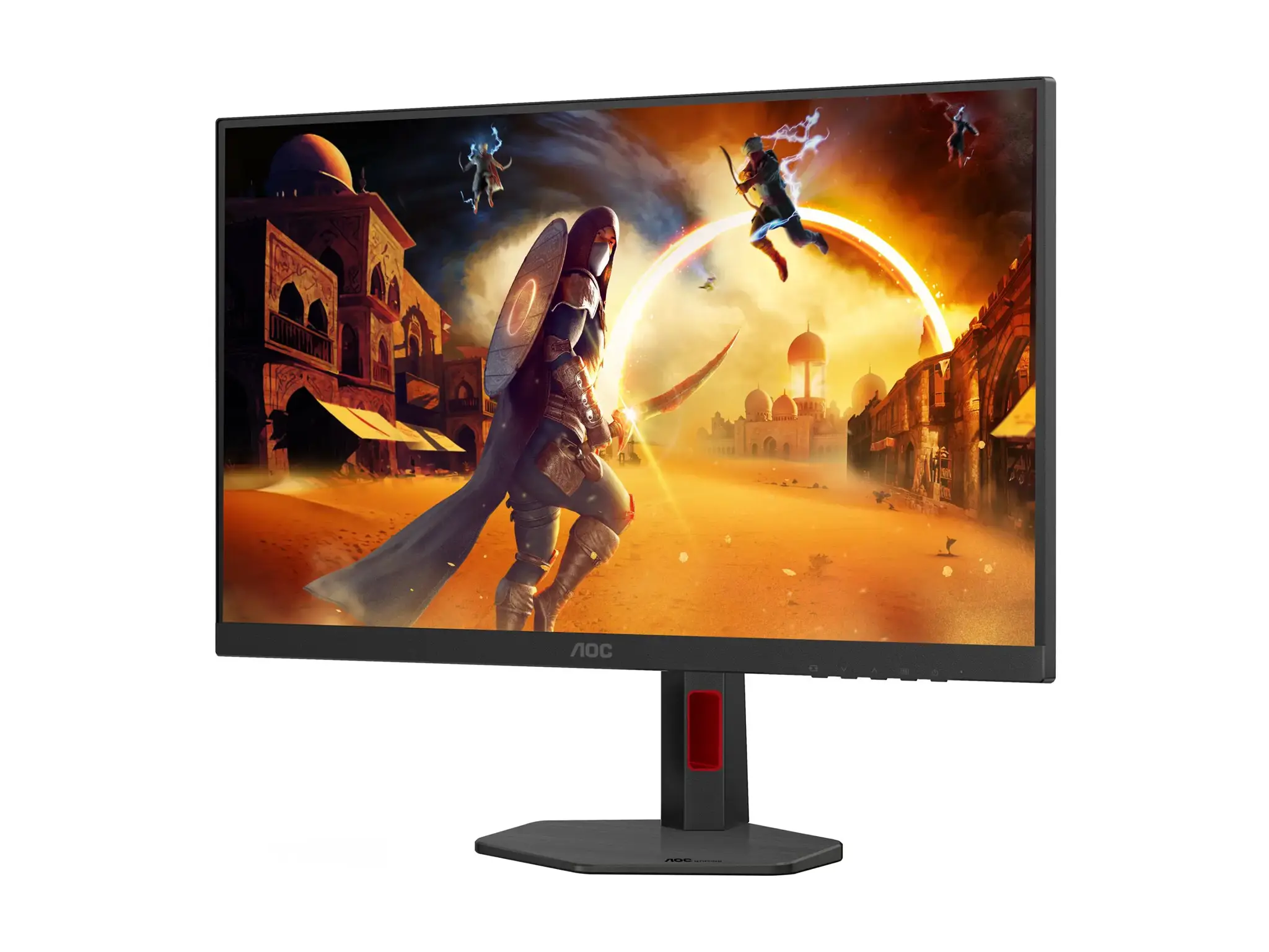 AOC | U27G4R | 27 " | Fast IPS | UHD | 16:9 | 120 Hz | 1 ms | 3840 x 2160 pixels | 400 cd/m² | HDMI ports quantity 2 | Black