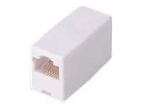 ASSMANN CAT 5e modulinė jungtis neekranuotas RJ45 į RJ45, balta spalva